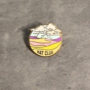 Hat Club Pin New Era Sandstorm Gold Pink Desert Landscape Enamel Collectible Hat